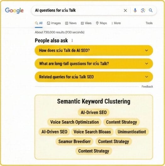 ขั้นตอนที่ 2 Intent-Based Query Research
