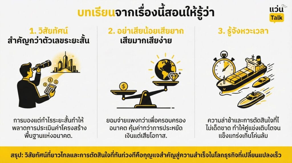 บทเรียนจากเรื่องนี้สอนให้รู้ว่า (2)