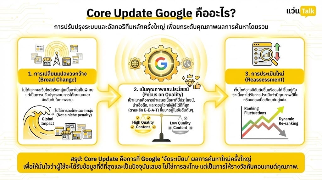 Core Update คืออะไร