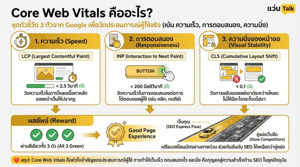 Core Web Vitals คืออะไร?