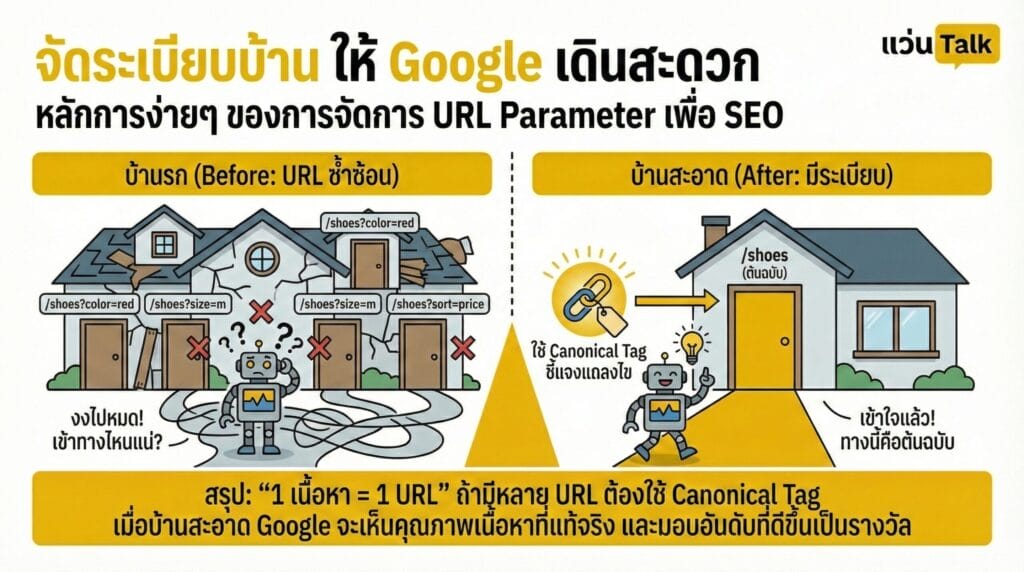 จัดระเบียบบ้าน ให้ Google เดินสะดวก