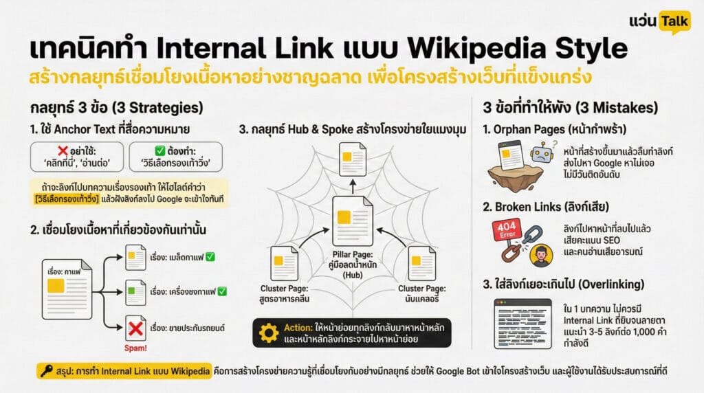 เทคนิคทำ Internal Link แบบ Wikipedia Style (2)