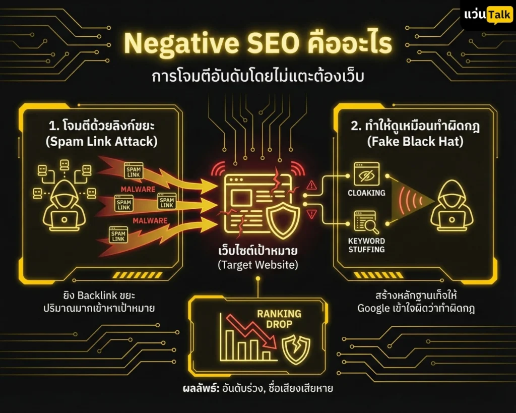 Negative SEO คืออะไร 