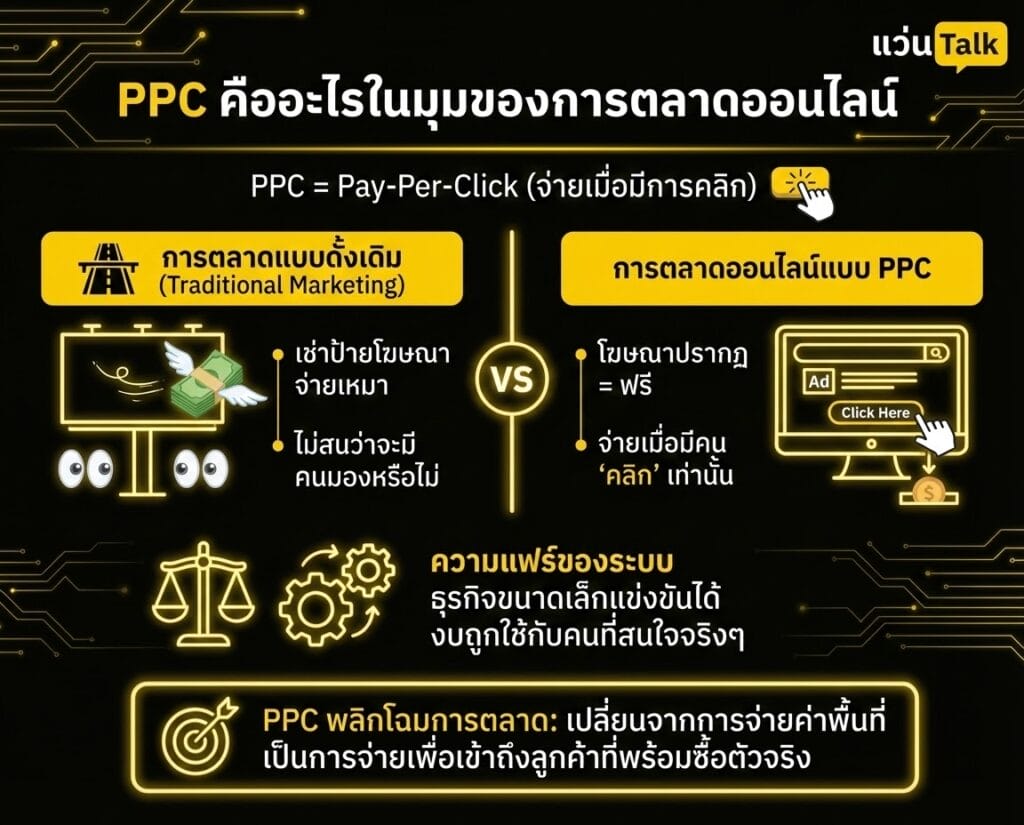 PPC คืออะไรในมุมของการตลาดออนไลน์
