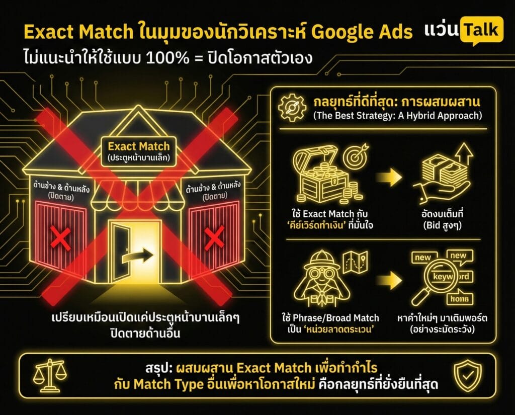 Exact Match เหมาะกับแคมเปญแบบไหน