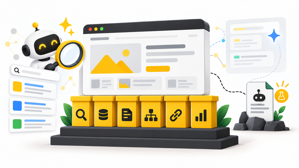 การตรวจพื้นฐานเว็บไซต์ด้าน crawl index content และ measurement แทนการหวังผลจาก llms.txt